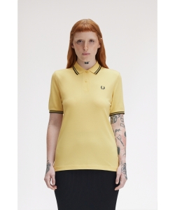 FRED PERRY / 女裝 G3600 雙條紋 POLO衫
